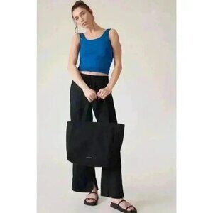 ATHLETA‎ Retreat Wide Leg Linen Pant Black #851038 | Size 3X